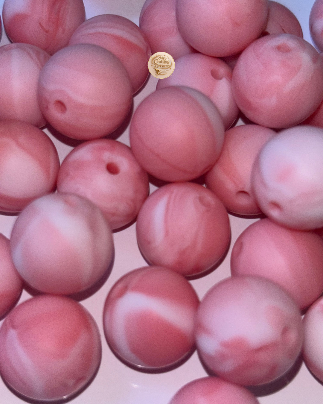 15mm Silicone Beads | Solid & Printed DIY Beads