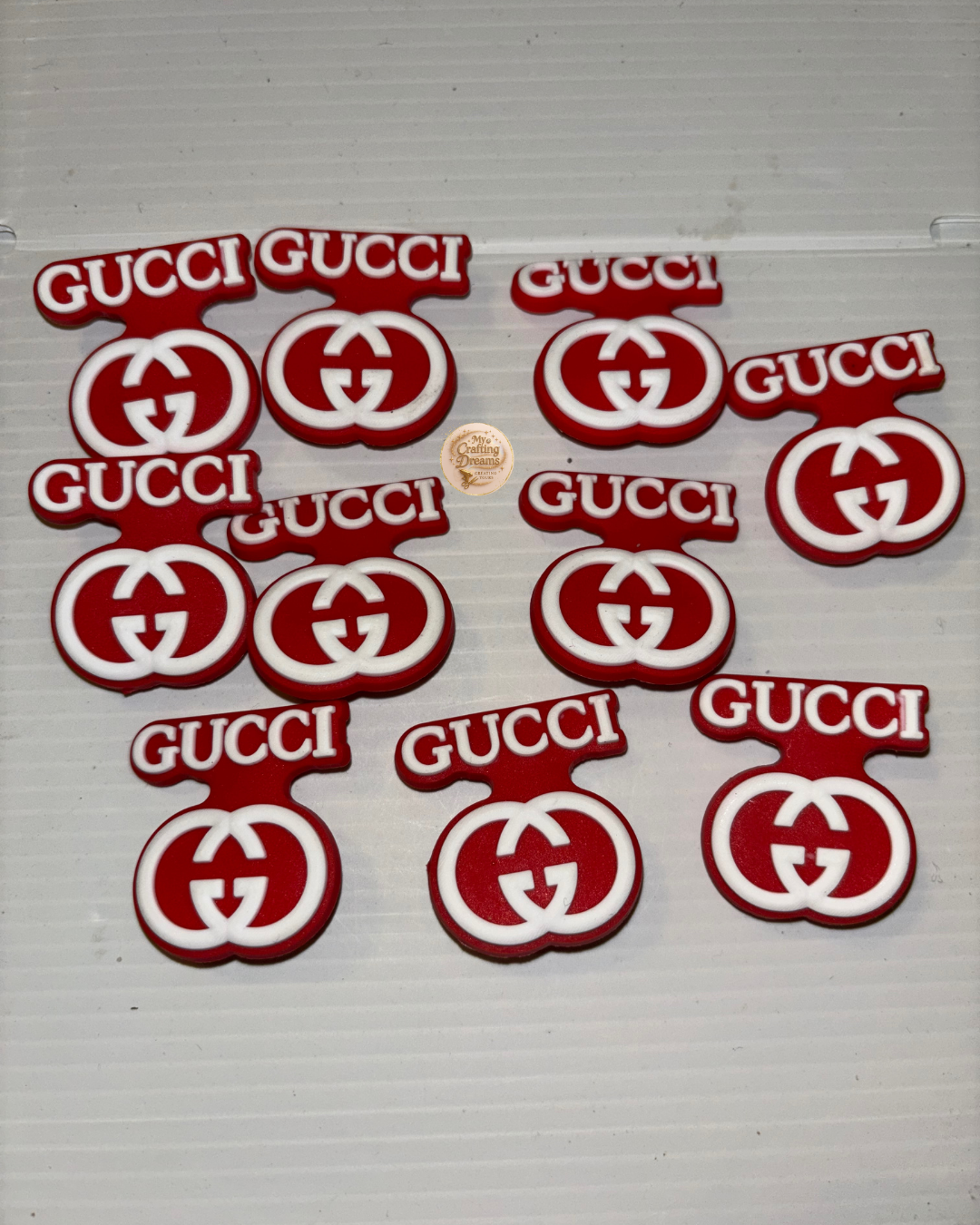 Designer Inspired Rubber Croc Charms