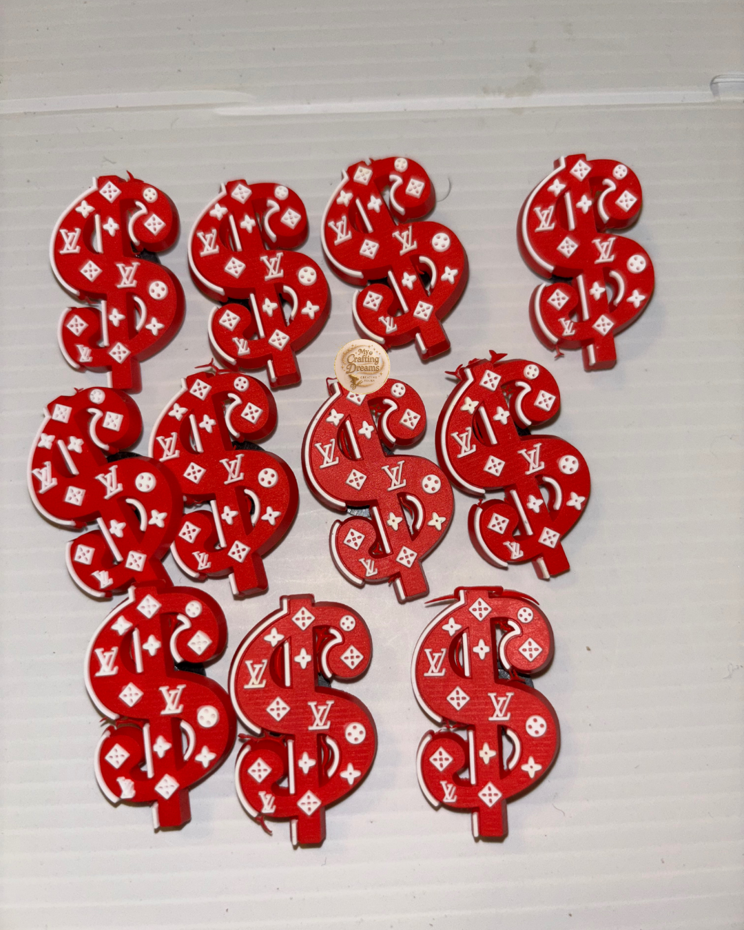 Designer Inspired Rubber Croc Charms