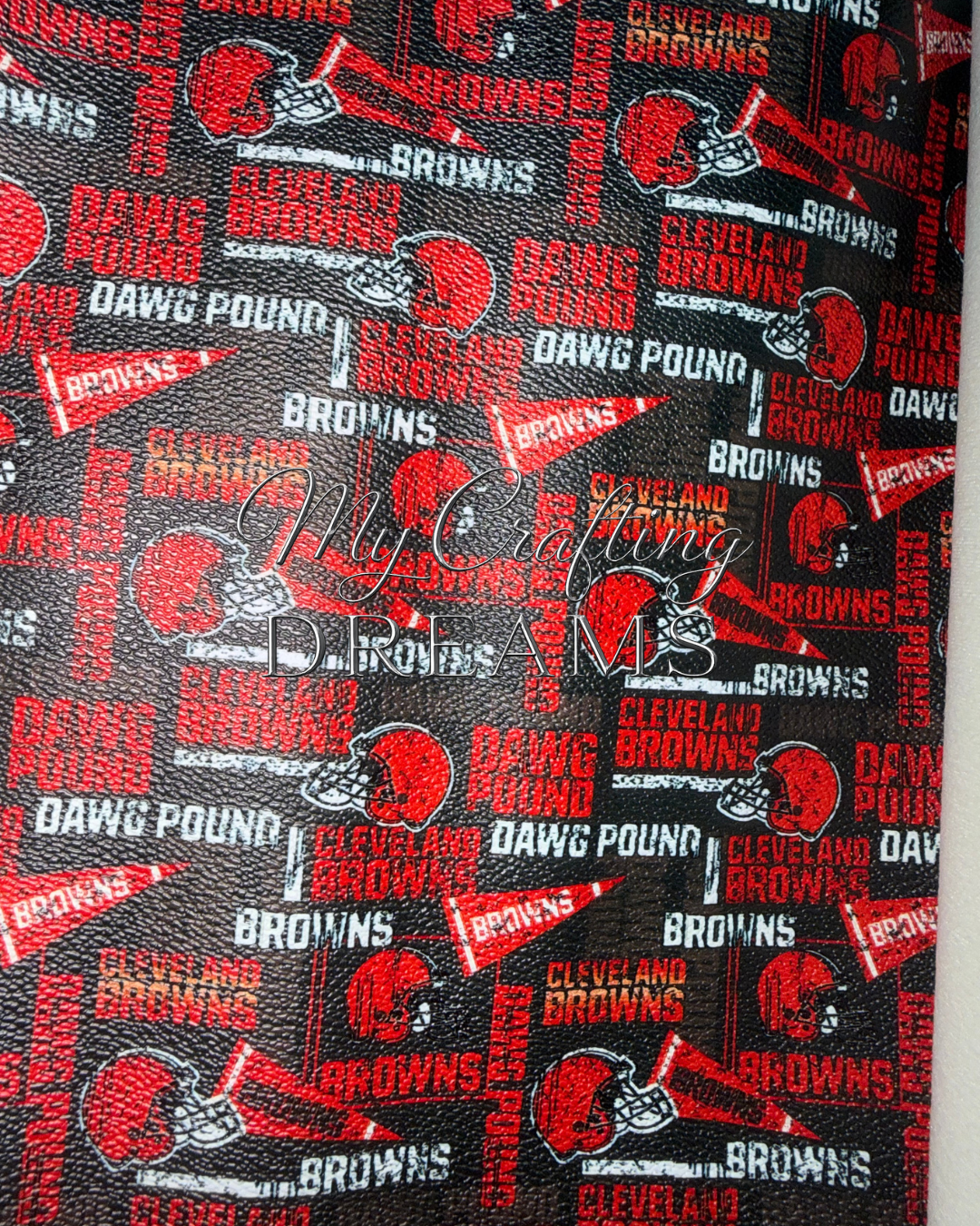 Sports NFL Theme Faux Leather Sheets