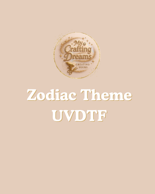 Zodiac UV DTF Cup Wraps Buy 8 get 2 FREE Mix & Match