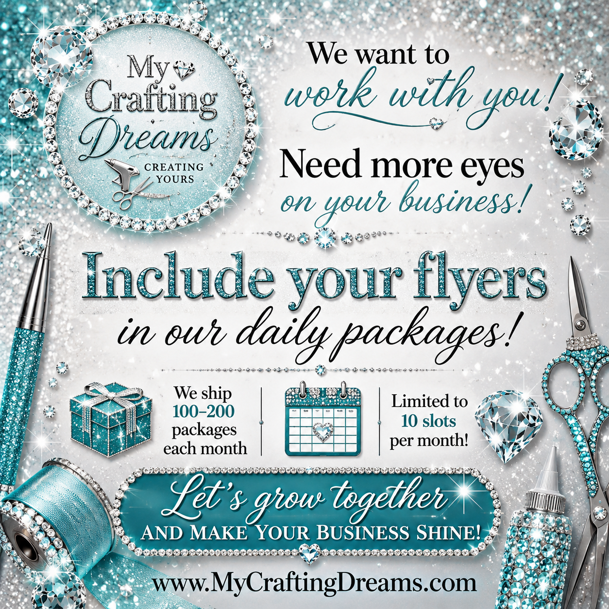 Get Your Business Featured in Our Monthly Mailers! (Please read the description PRIOR to purchasing)