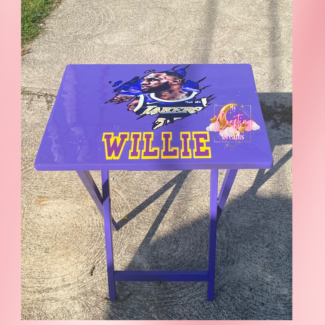 Custom Tv Tray Tables (READ DESCRIPTION BEFORE PURCHASING)