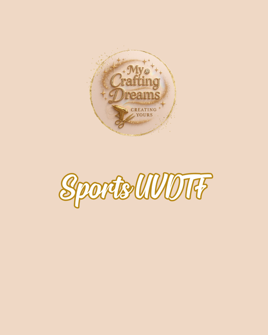 Sports UV DTF Transfers