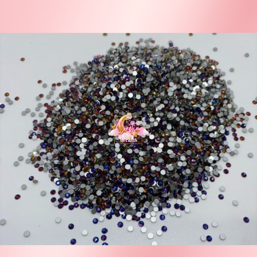 Blue Volcano Glass Rhinestones – My Crafting Dreams LLC