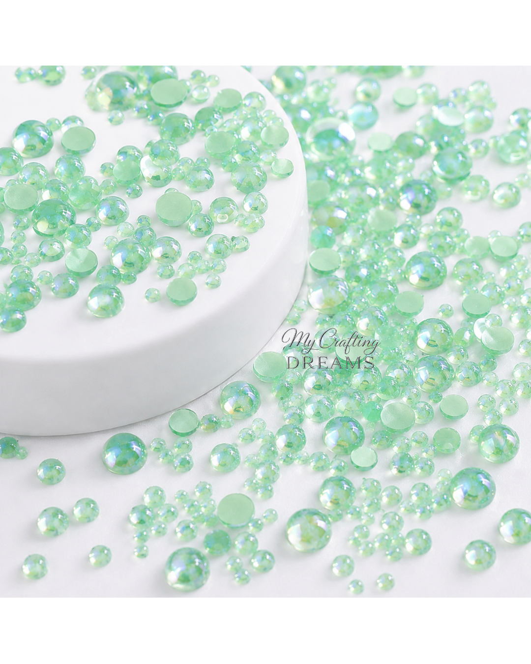 Mermaid Tears ✨ Mixed-Size Glass Rhinestones 1440 ct