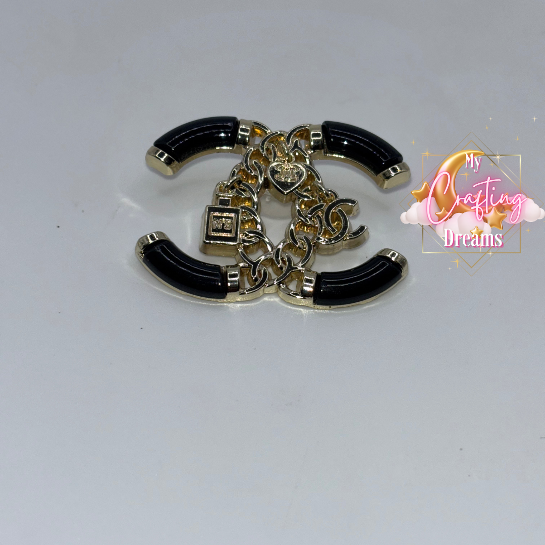 Chanel Inspired Metal Charms