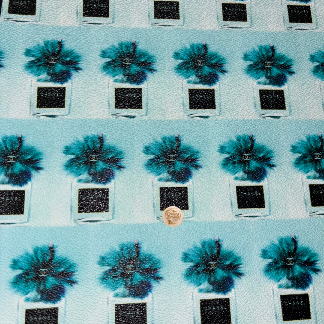 Chanel Inspired Faux Leather Sheets