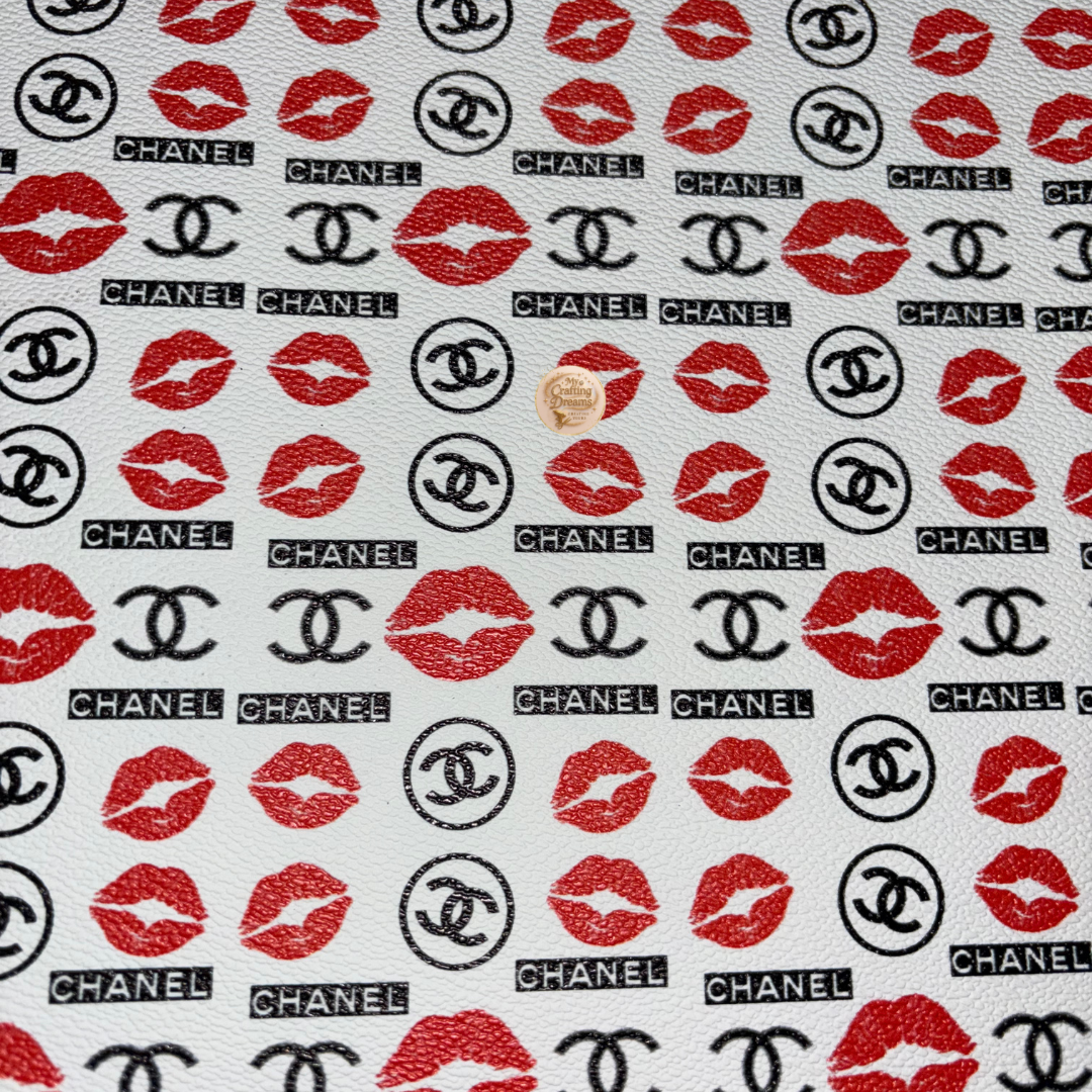 Chanel Inspired Faux Leather Sheets