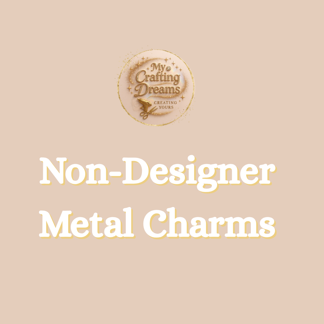 ✨ Metal Charms Collection (Flatback)