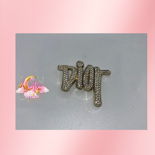 Dior, Prada & Versace Inspired Metal Croc Charms