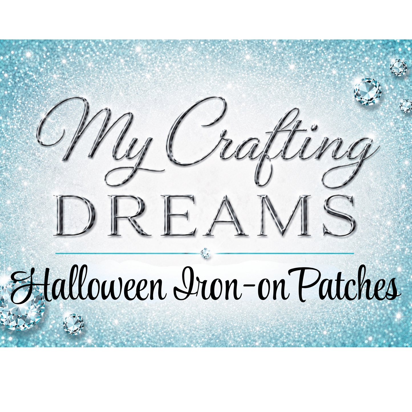 Halloween Iron On Patches
