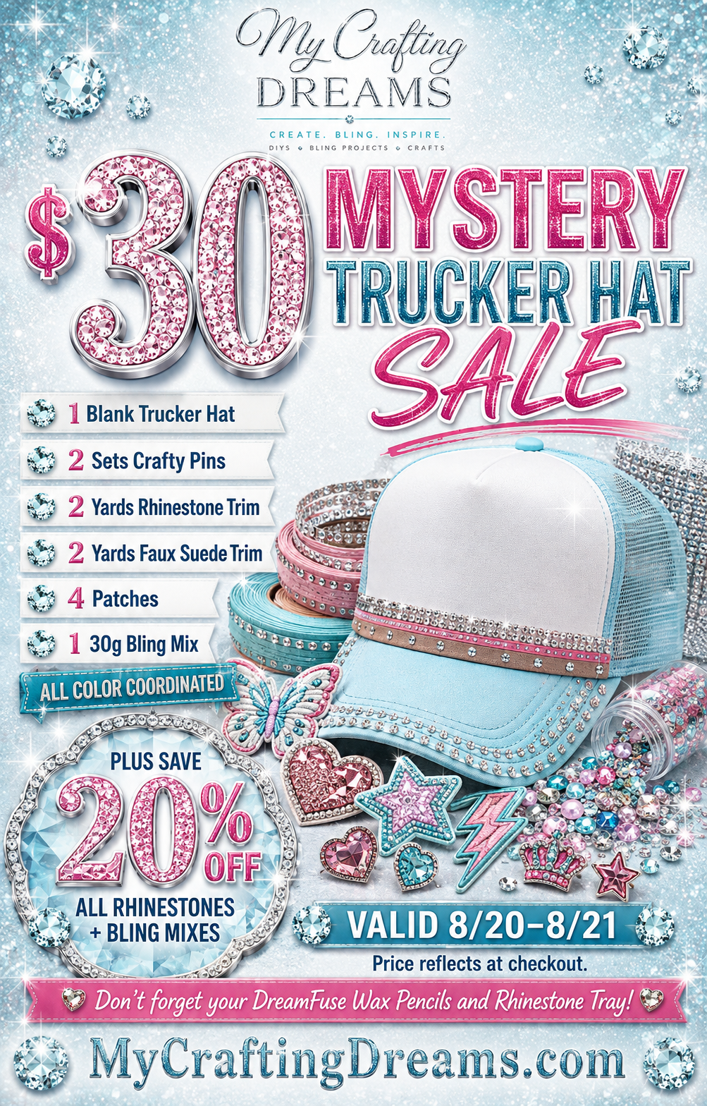 Mystery Trucker Hat Sale 8/20-8/21/2026