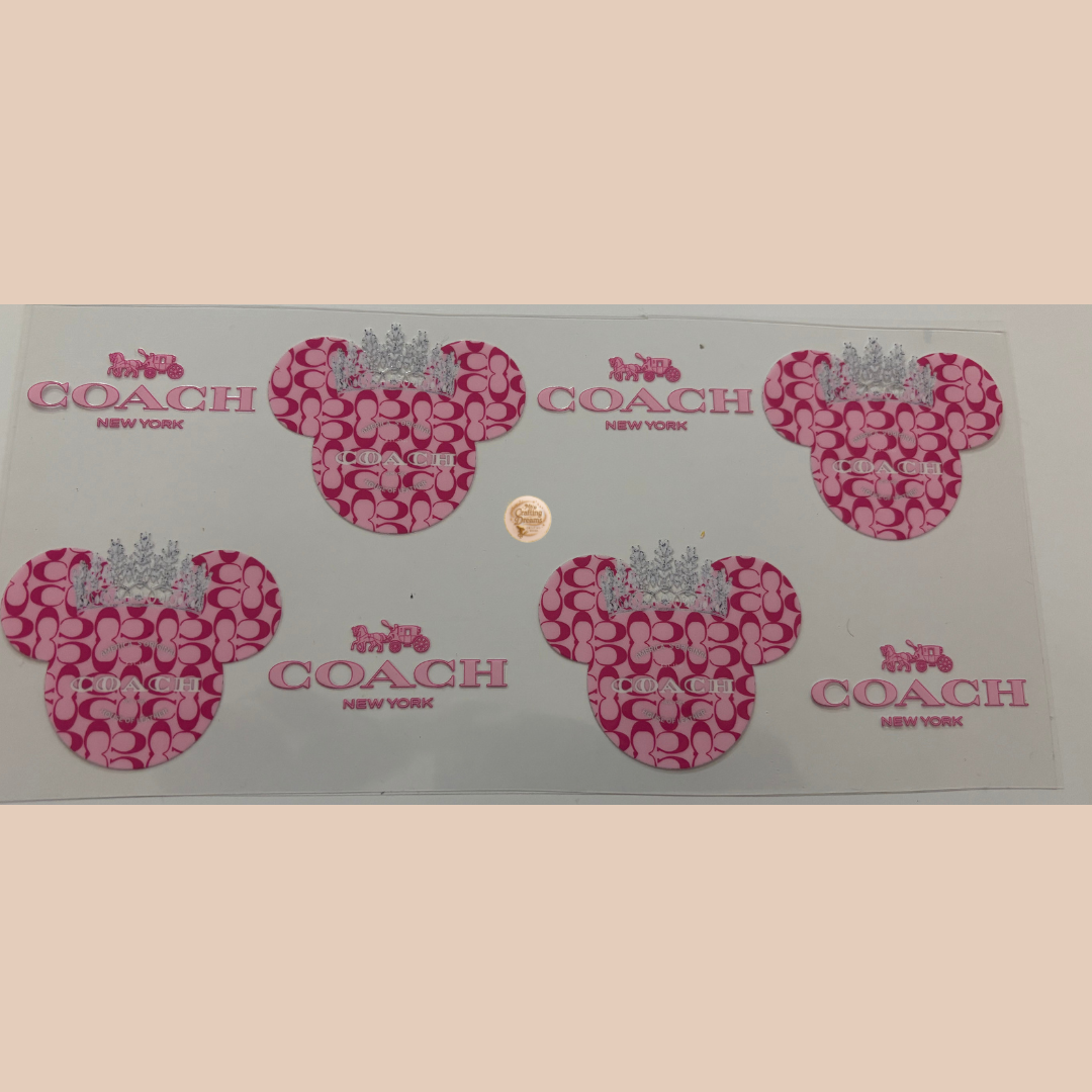 Designer Inspired UV DTF Transfers