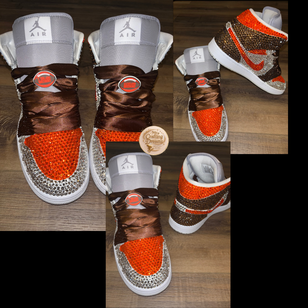 Full Bling Jordan1's & Nike Dunks (Pricing Includes Shoes)