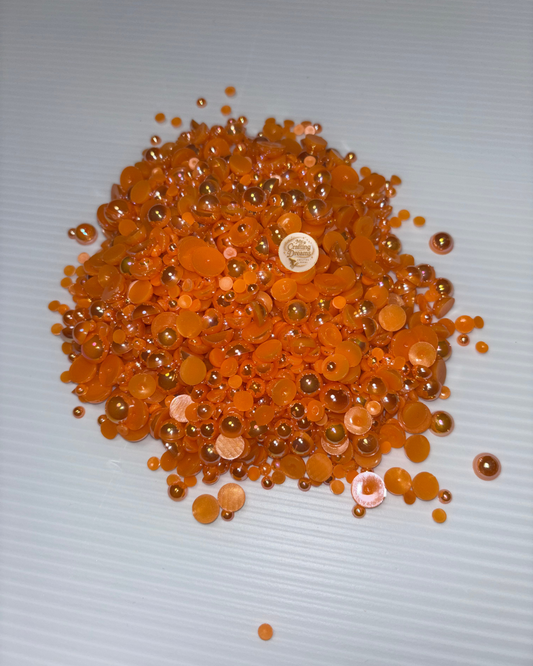 🧡 Hot Girl Orange Pearls 🧡