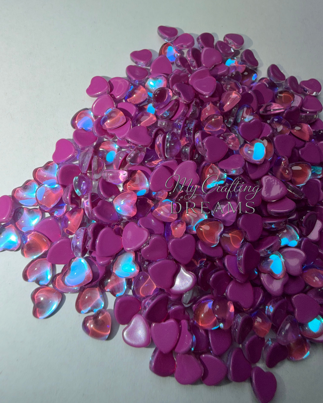 Heart Shaped Glass Mermaid Tears