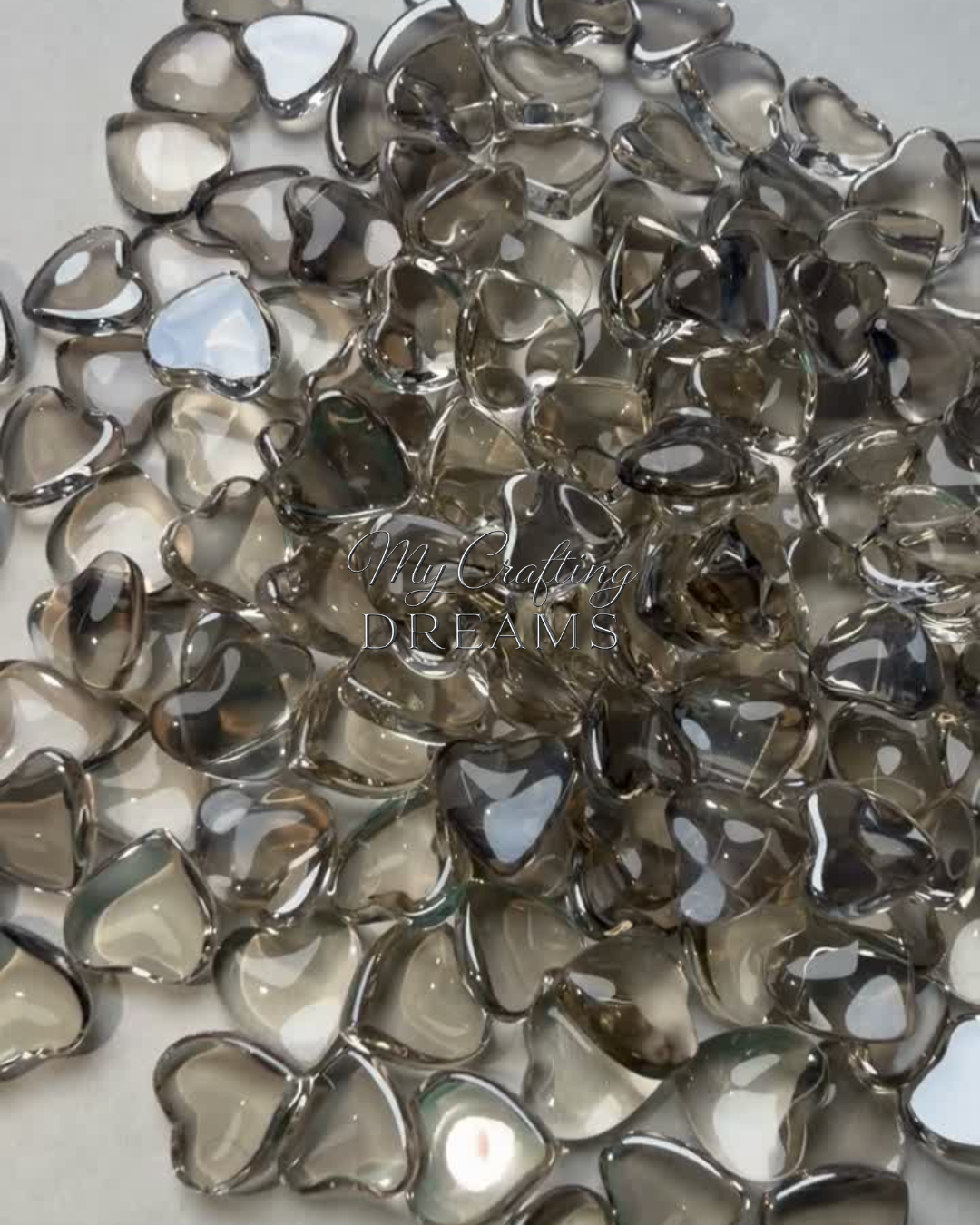 Heart Shaped Glass Mermaid Tears
