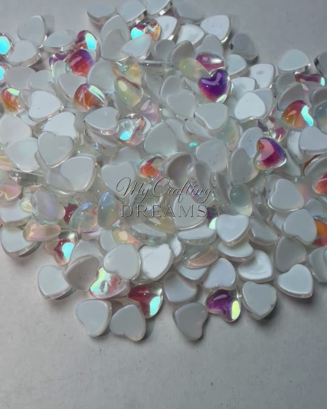 Heart Shaped Glass Mermaid Tears