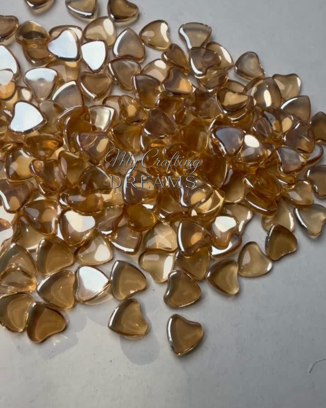 Heart Shaped Glass Mermaid Tears