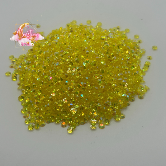Pineapple Paradise (yellow transparent AB) Resin