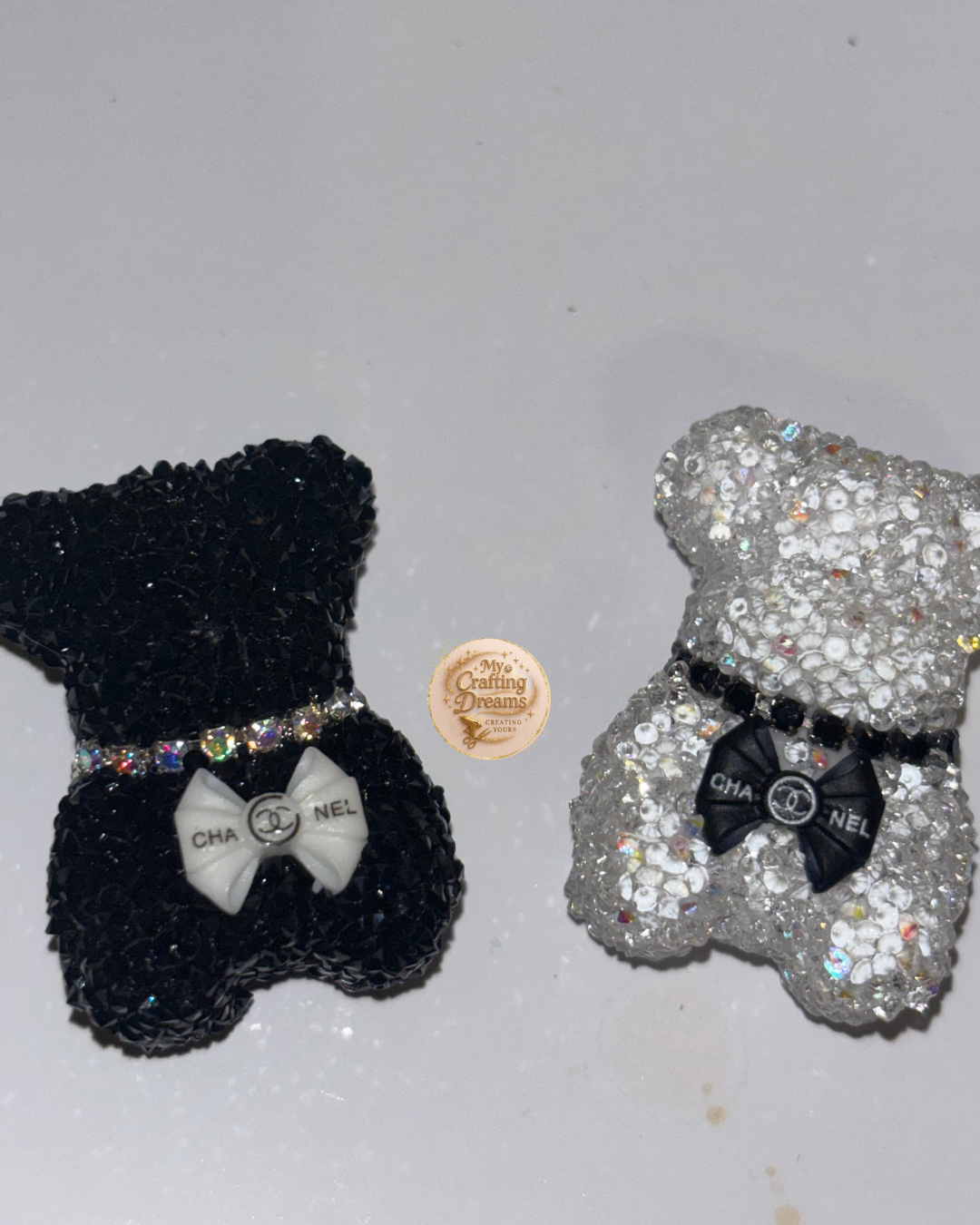 Bling Bear Focal Bead – Designer Inspired