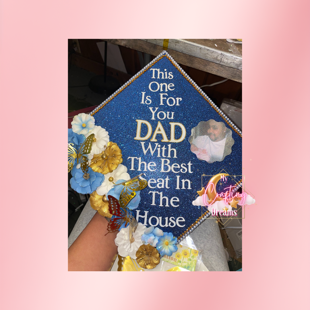 Graduation Cap Topper **READ THE DESCRIPTION**
