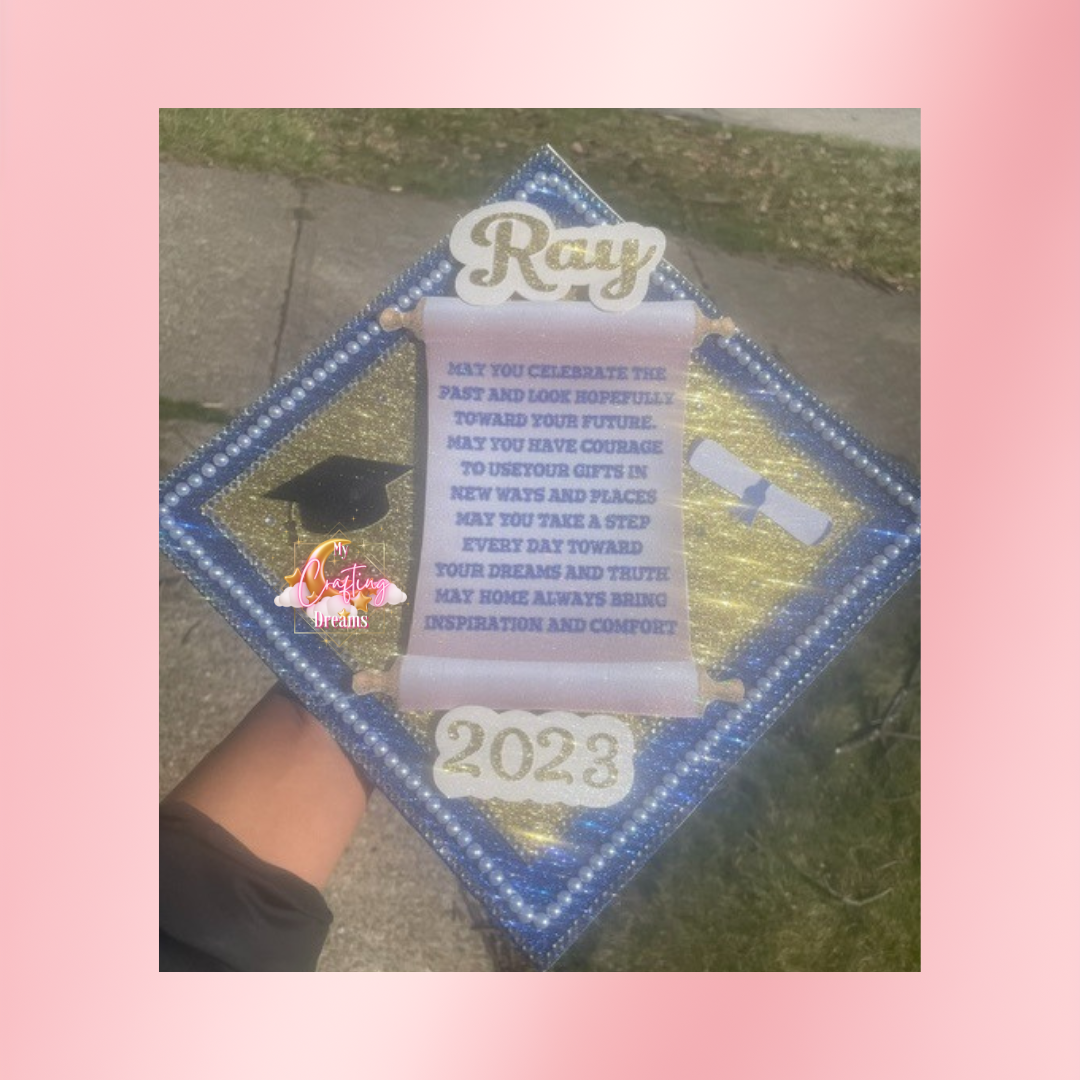 Graduation Cap Topper **READ THE DESCRIPTION**