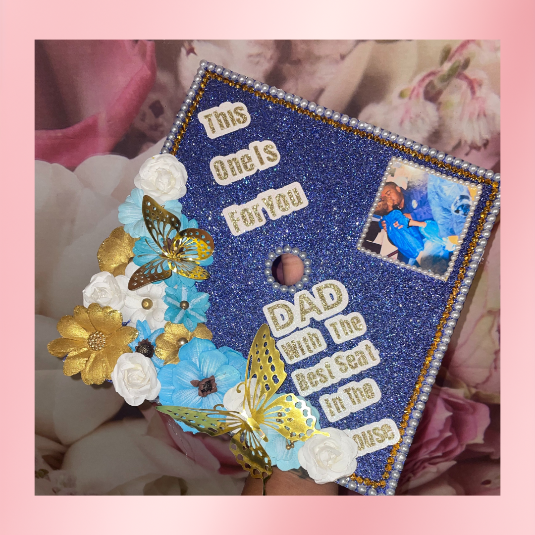 Graduation Cap Topper **READ THE DESCRIPTION**