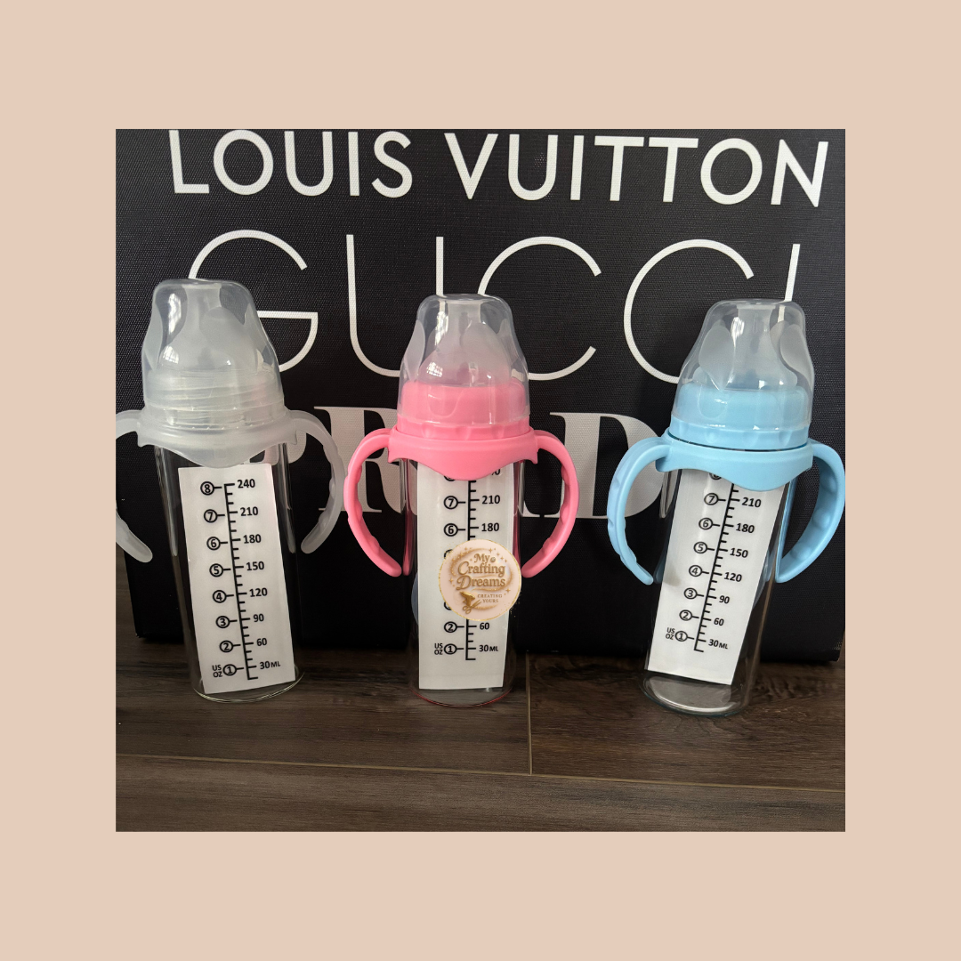 Glass Sublimation Baby Bottles